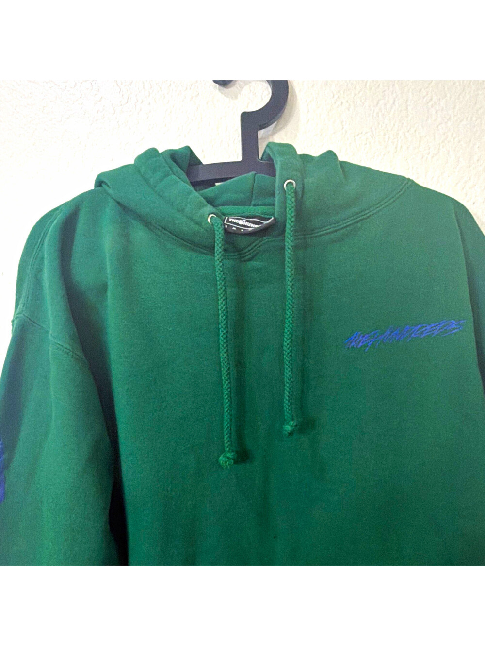 The Hundreds Green Bomb Logo Graphic Pullover Hoodie Fleece Cotton Men's XL